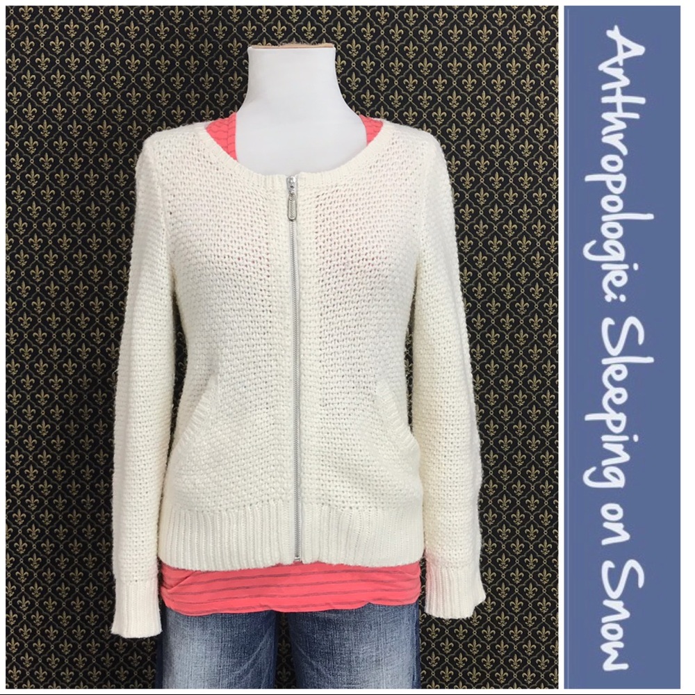 Anthro “Collared Branna Cardigan” By Sos